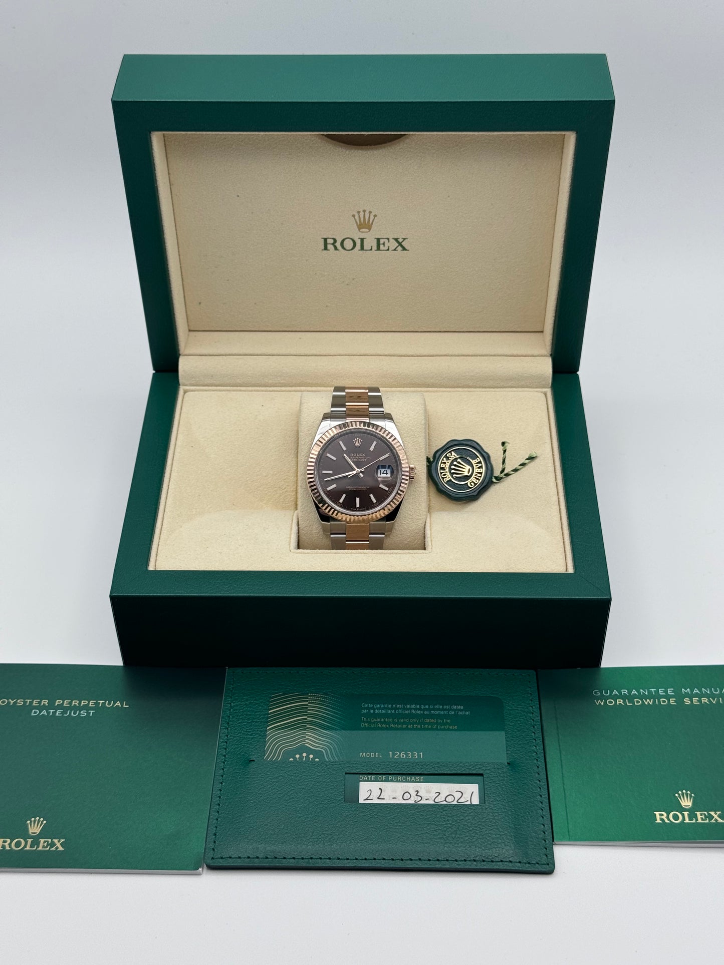 Rolex Datejust 41 Choco - 126331