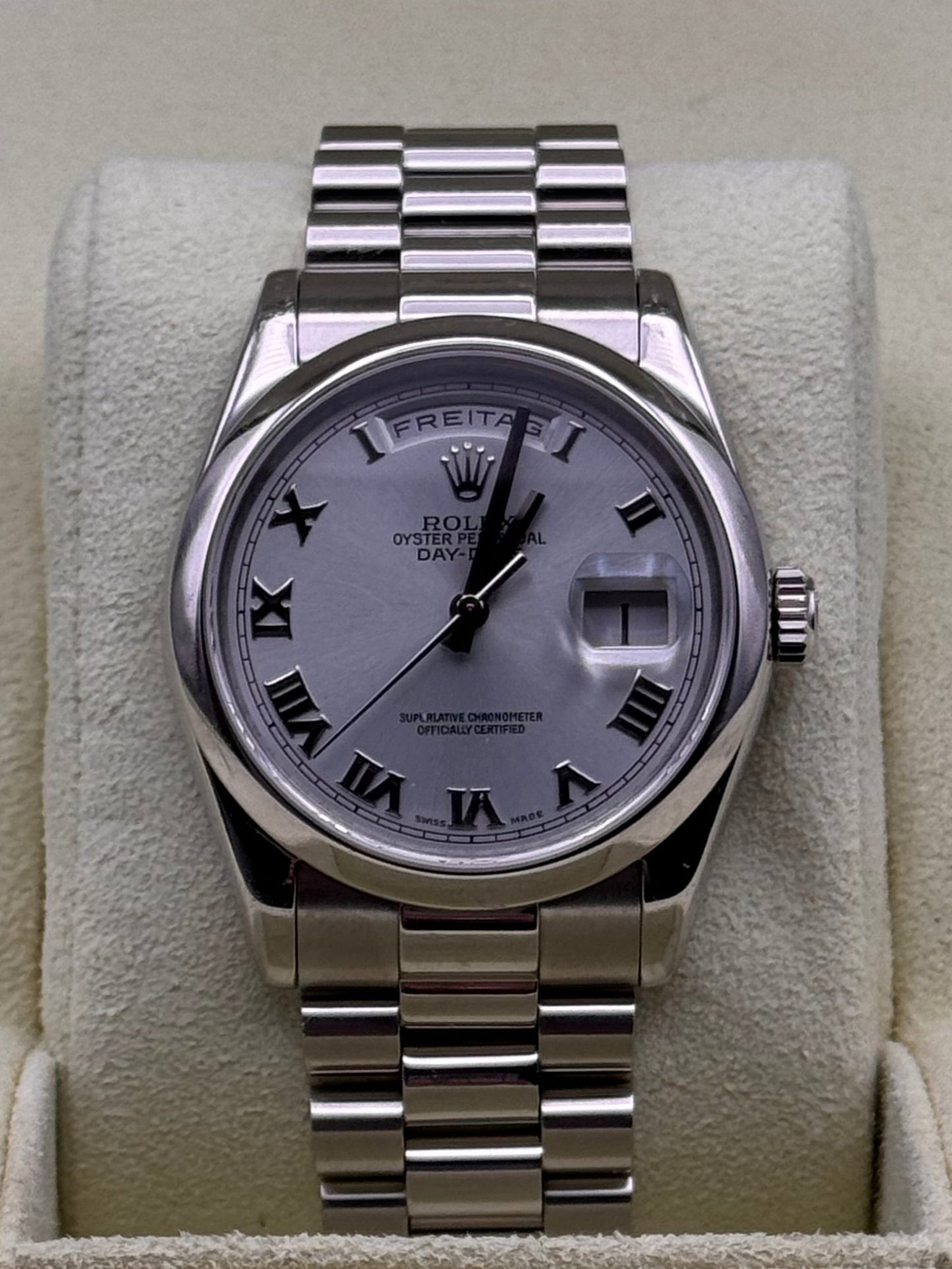 Rolex Day-Date Platin - 118206