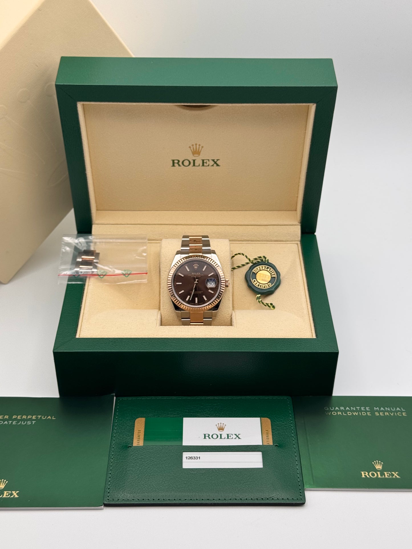 Rolex Datejust 41 Choco 2019 - 126331