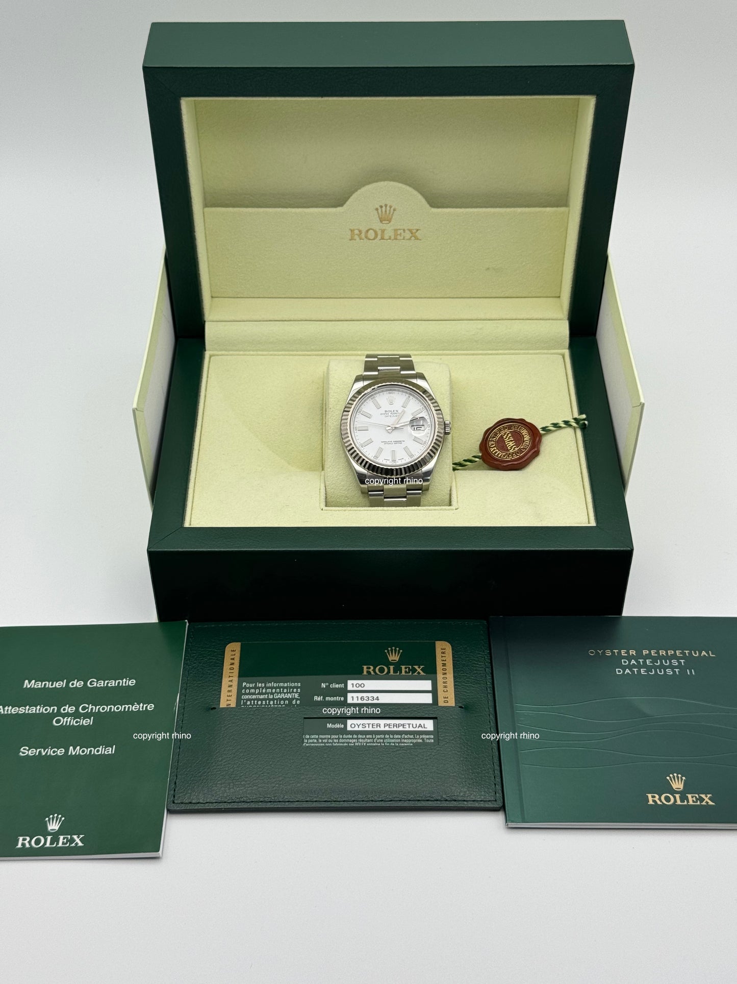 Rolex Datejust II 41 mm - 116334