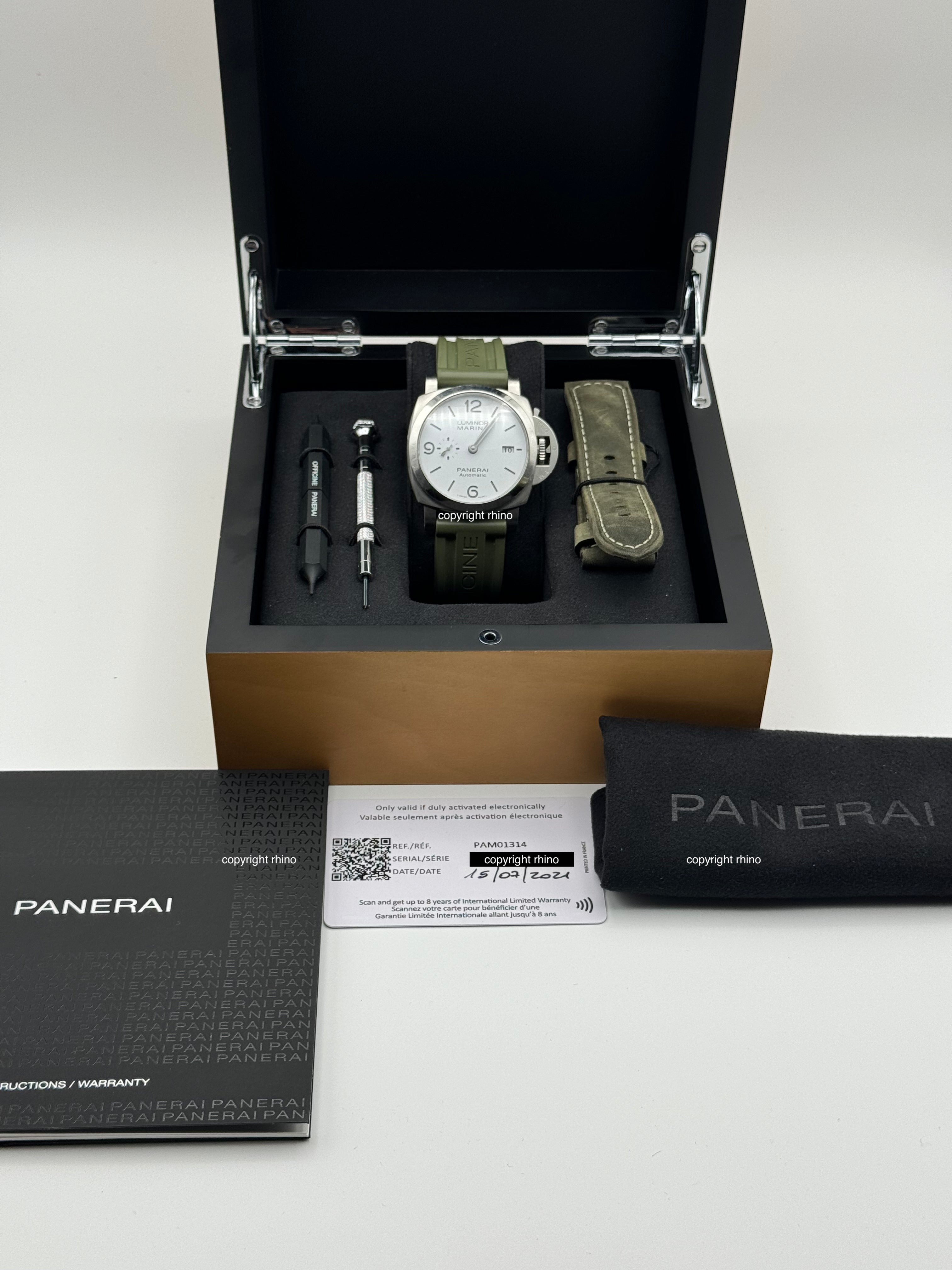 Panerai Luminor Marina 44mm PAM01314 Rhino Exclusive GmbH